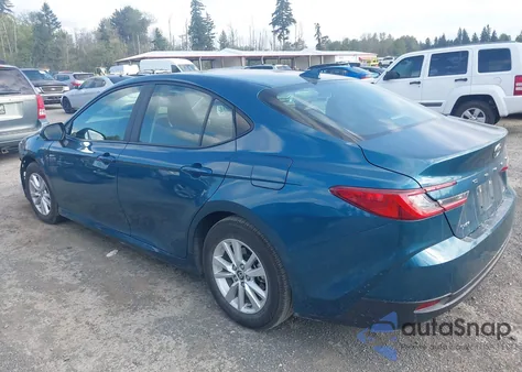 2025 Toyota Camry Le z USA, uszkodzony, nr VIN 4T1DAACK3SU565741